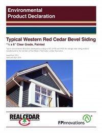 A screenshot of a real cedar siding post