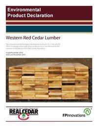 A screenshot of a cedar lumber page