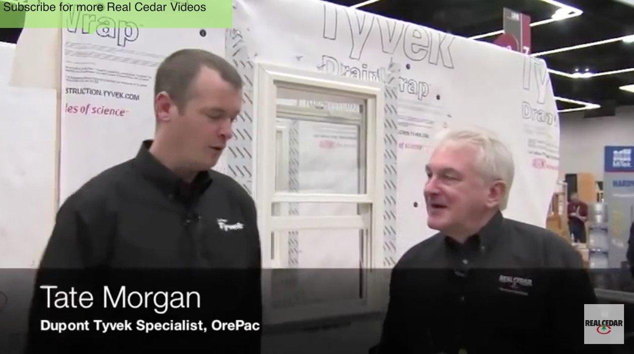 real cedar siding tyvek video thumbnail