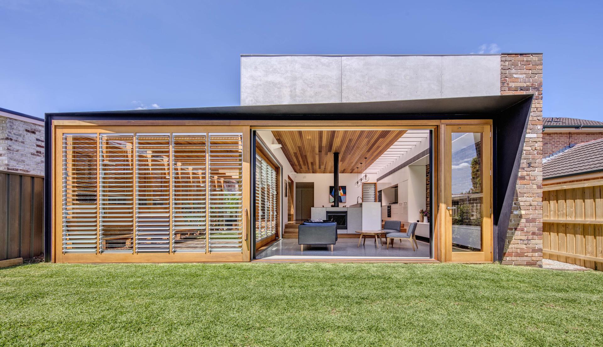 western red cedar sliding doors