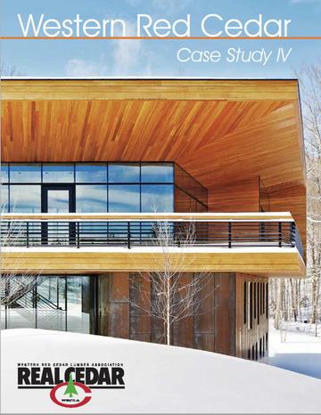 Western Red Cedar Case Study IV