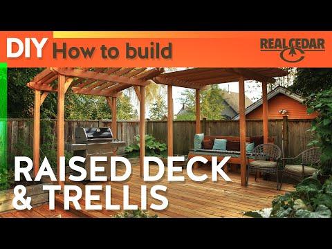 How to build : RAISED DECK & TRELLIS