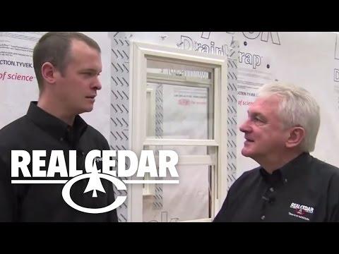 Tyvek & Cedar Siding