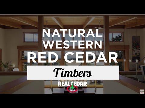 Natural Western Red Cedar Timbers