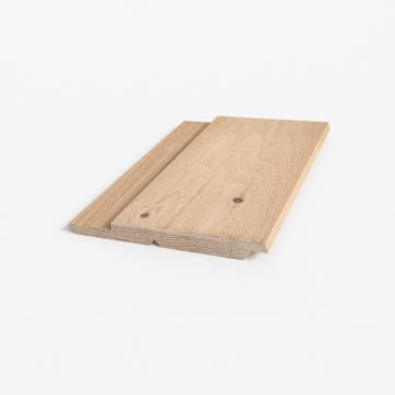 Item#13 – 1 X 8 WRC Select Knotty (10-15% Quality Knotty), KD, Channel Rustic Siding, Shiplap, Textured Face, Smooth EVCV Back