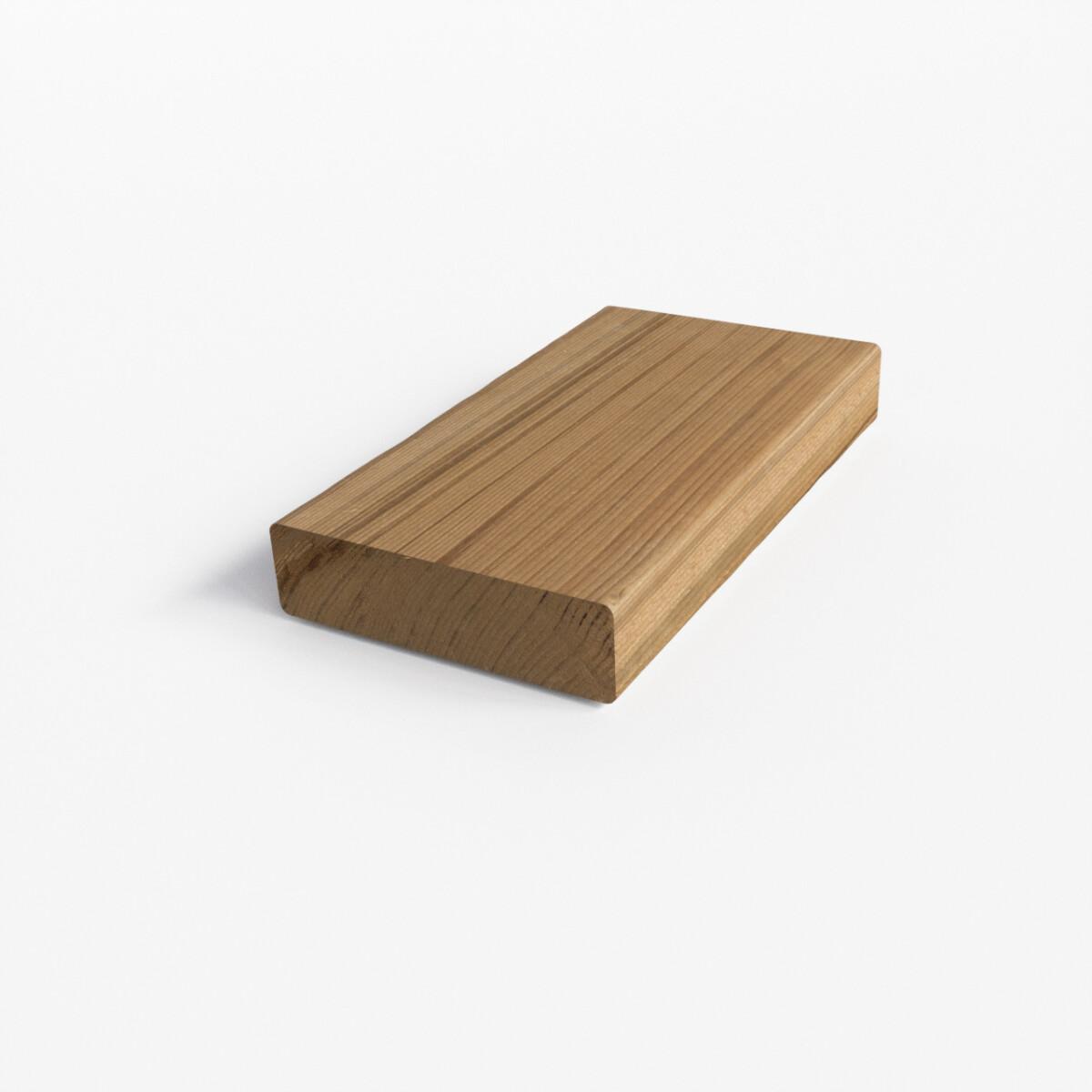 2 x 6 WRC Architect Clear, Kiln Dried, S4S Decking