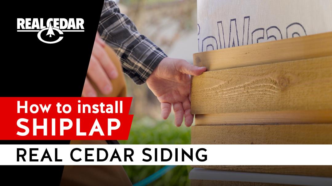 Curated visual reference: Cedar Wood Siding Installation Instructions Reference: Siding Installation Videos Real Cedar