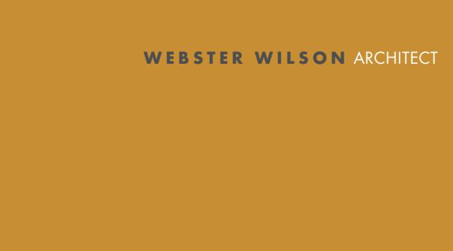 Webster Wilson Architect Logo
