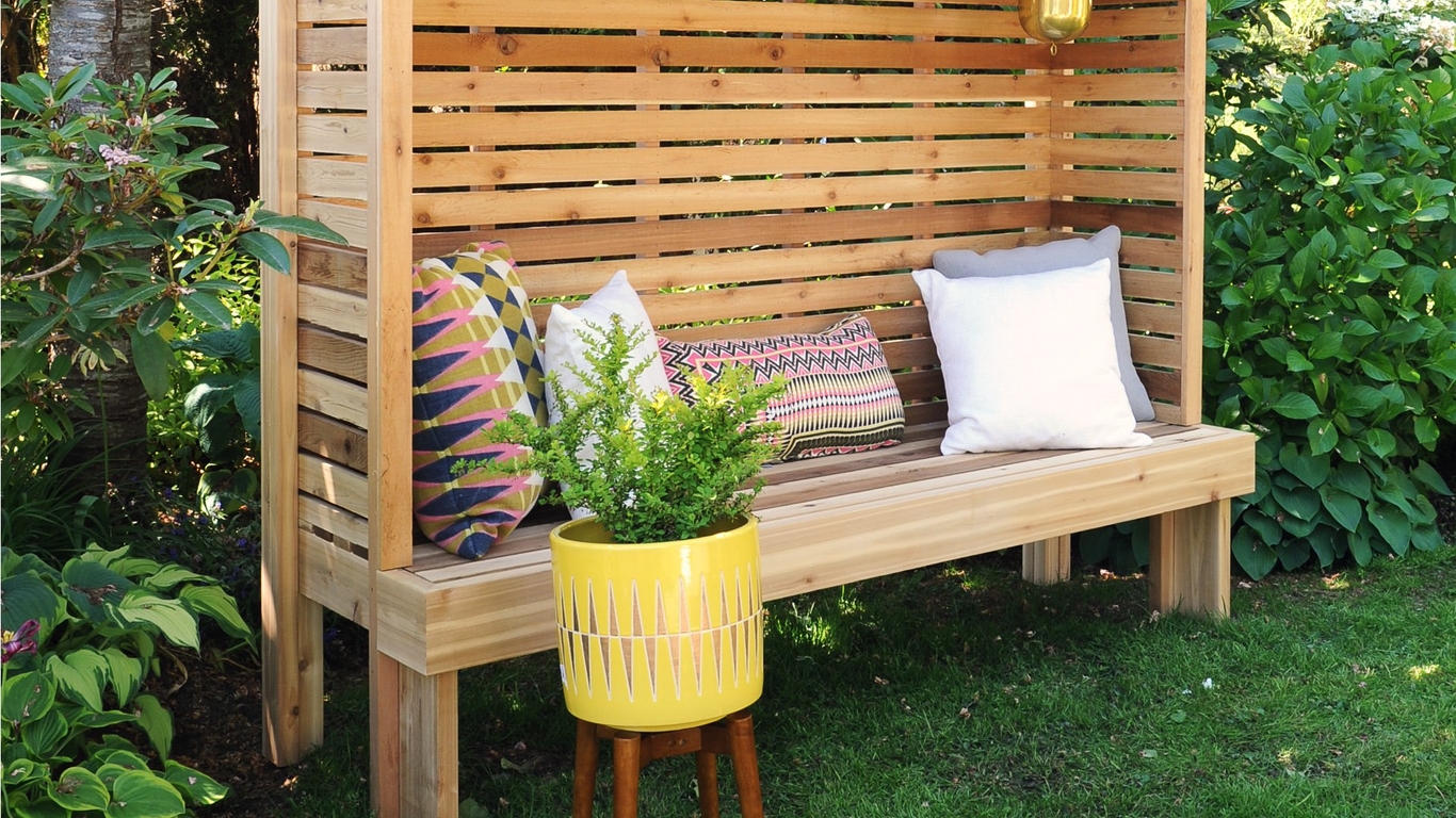 Free Privacy Nook Project Plans DIY Project Plans Real Cedar